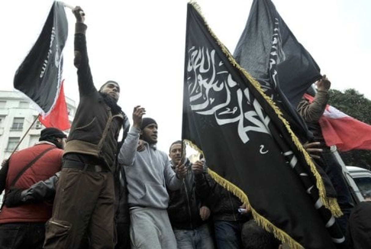 Tunisie: les islamistes commencent à manifester à Tunis © AFP
