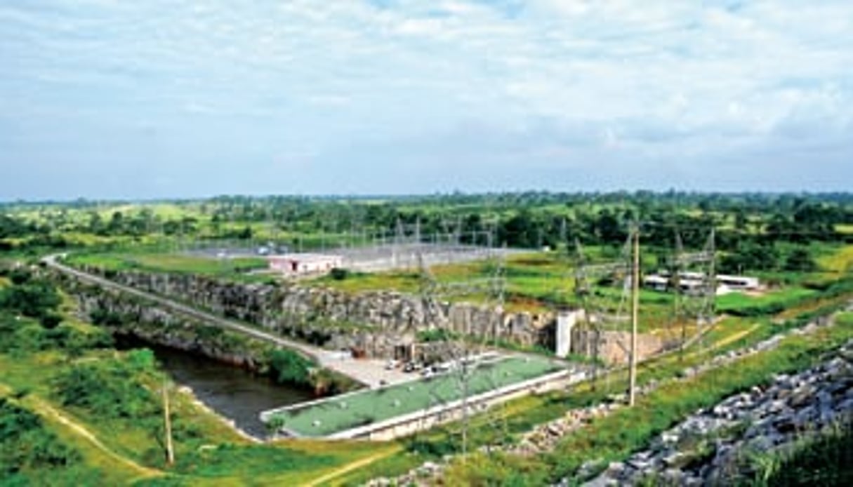 La centrale de Taabo (210 MW), sur le fleuve Bandama, dans le Sud-Est. © DR
