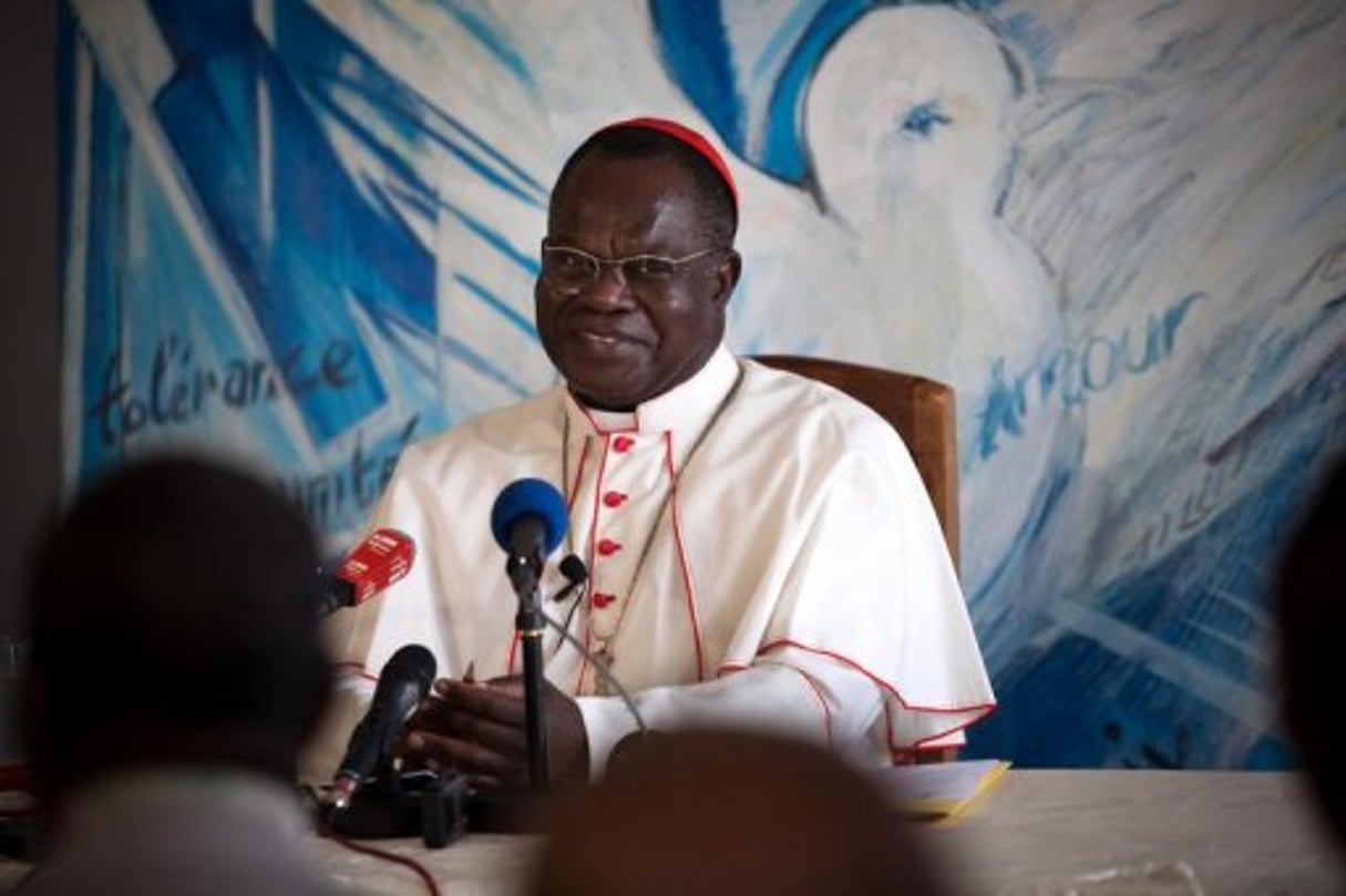 Mgr Monsengwo, un « papabile » africain peut-être trop engagé en politique © AFP