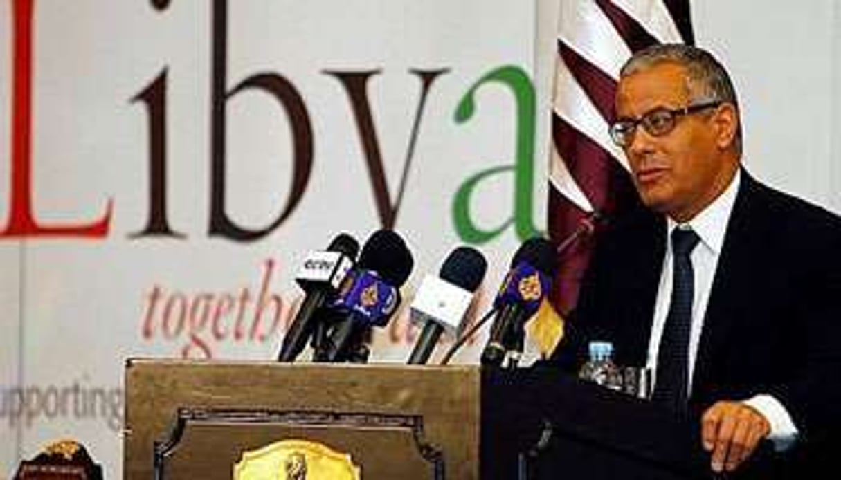 Ali Zeidan, le chef du gouvernement libyen. © Reuters