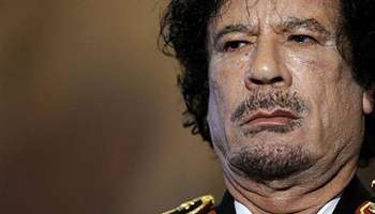 L’ancien « Guide » libyen, Mouammar Kaddafi. © AFP