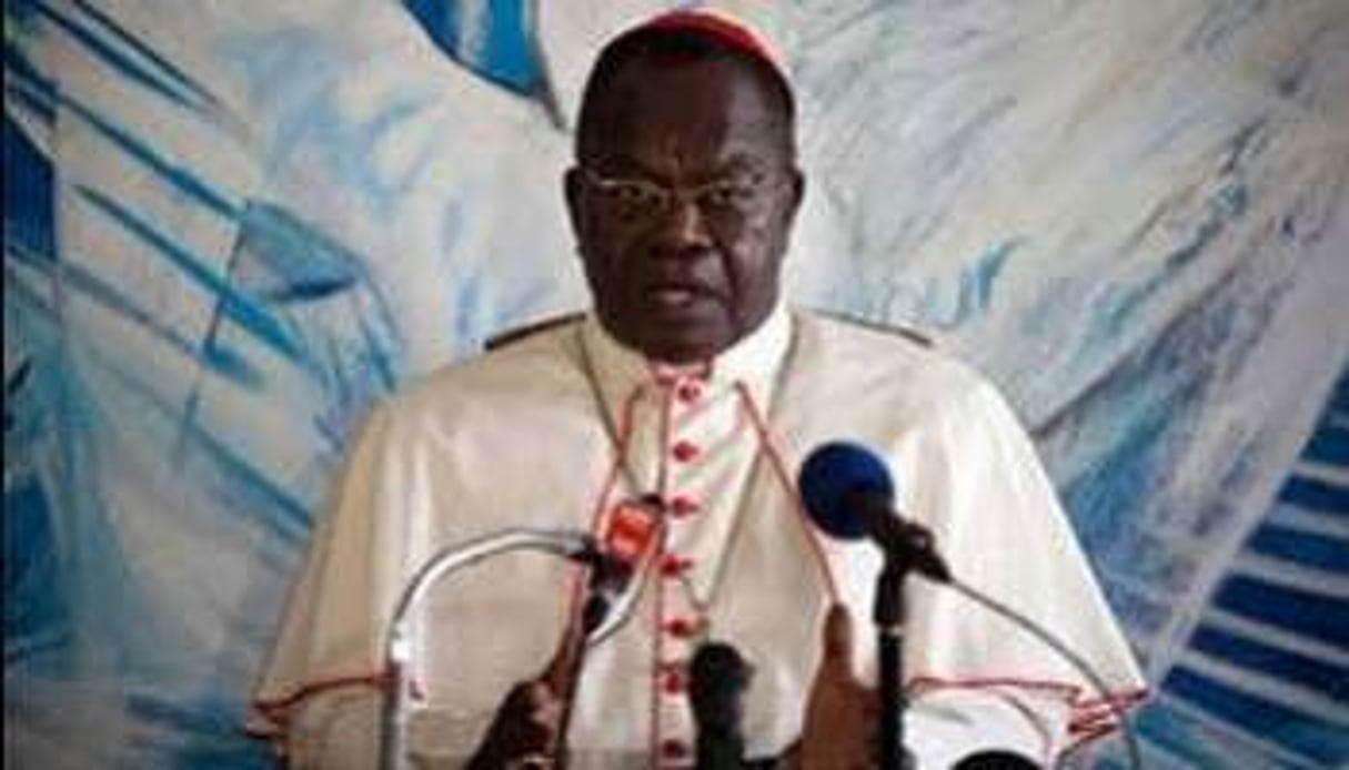 Le cardinal Monsengwo bénéficie de la confiance du pape démissionnaire Benoit XVI. © AFP