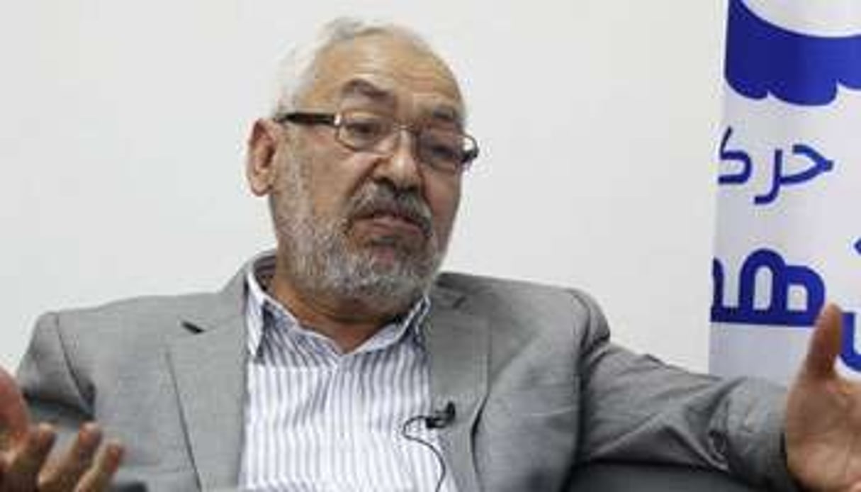 Rached Ghannouchi, président d’Ennahdha. © Reuters