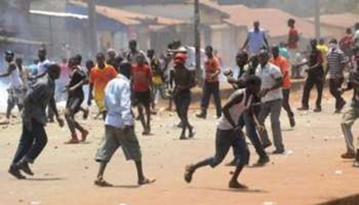 Conakry a connu trois jours consécutifs de violences. © AFP