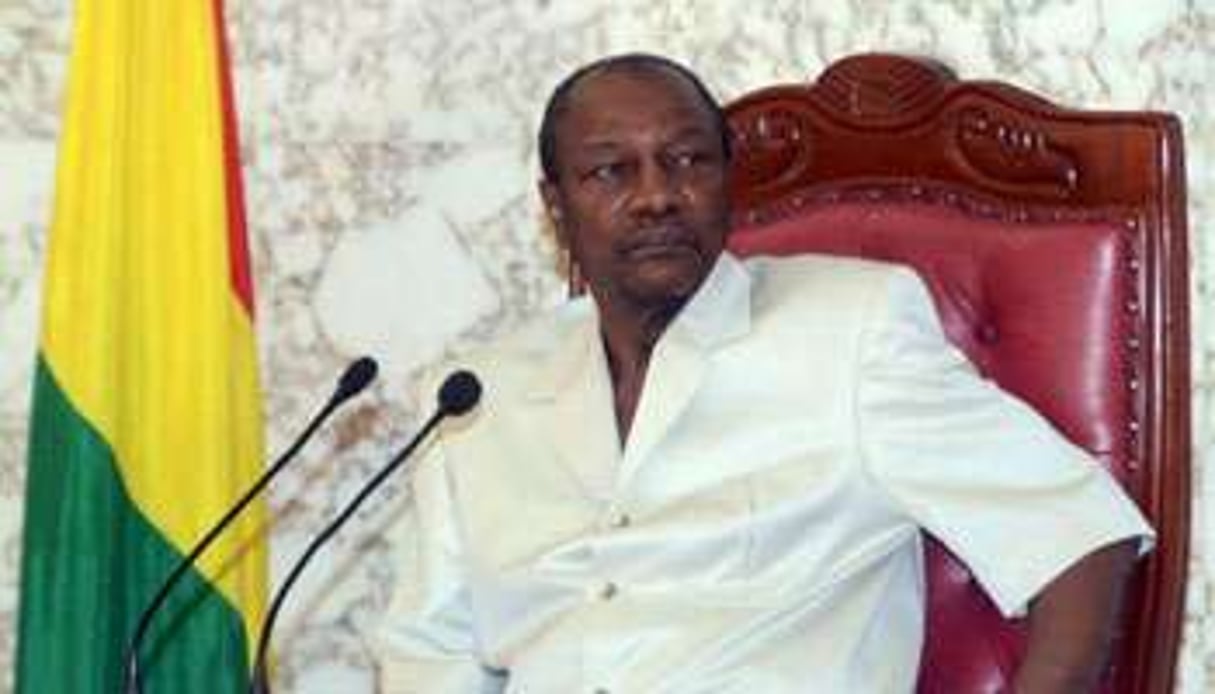 Le président guinéen Alpha Condé. © AFP
