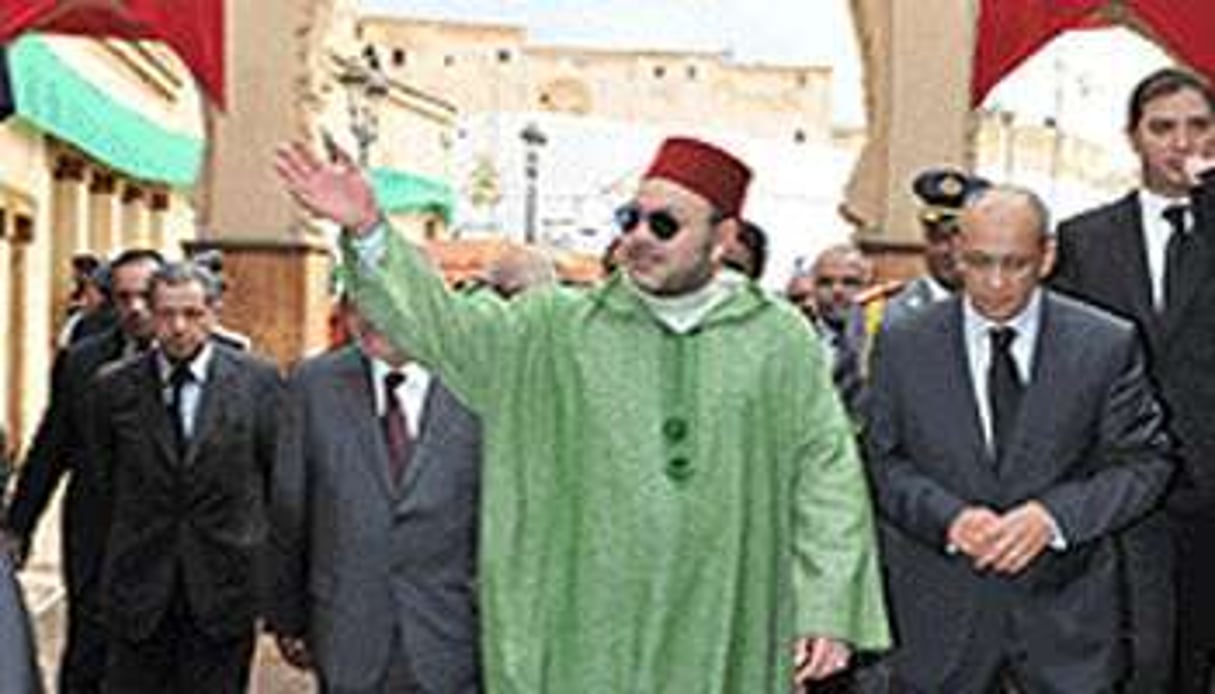 Le roi Mohammed VI, à Fès, lundi 4 mars. © MAP