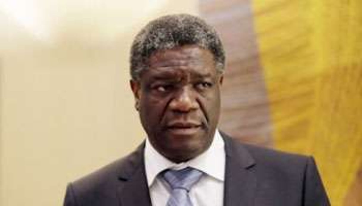 Le docteur congolais Denis Mukwege, le 10 janvier 2013 à Paris © AFP