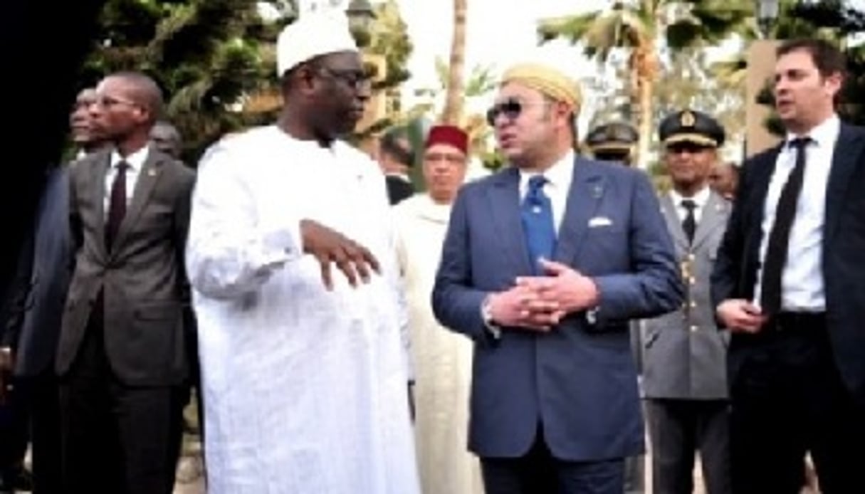 Macky Sall et Mohammed VI. DR