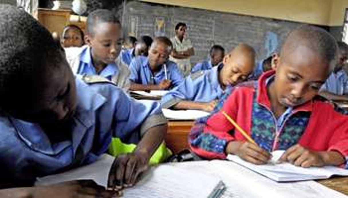 Une école primaire à Kigali. © Vincent Fournier/J.A.