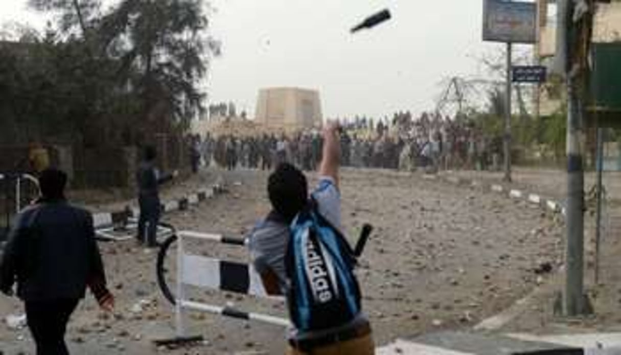 Des manifestants au Caire. © AFP