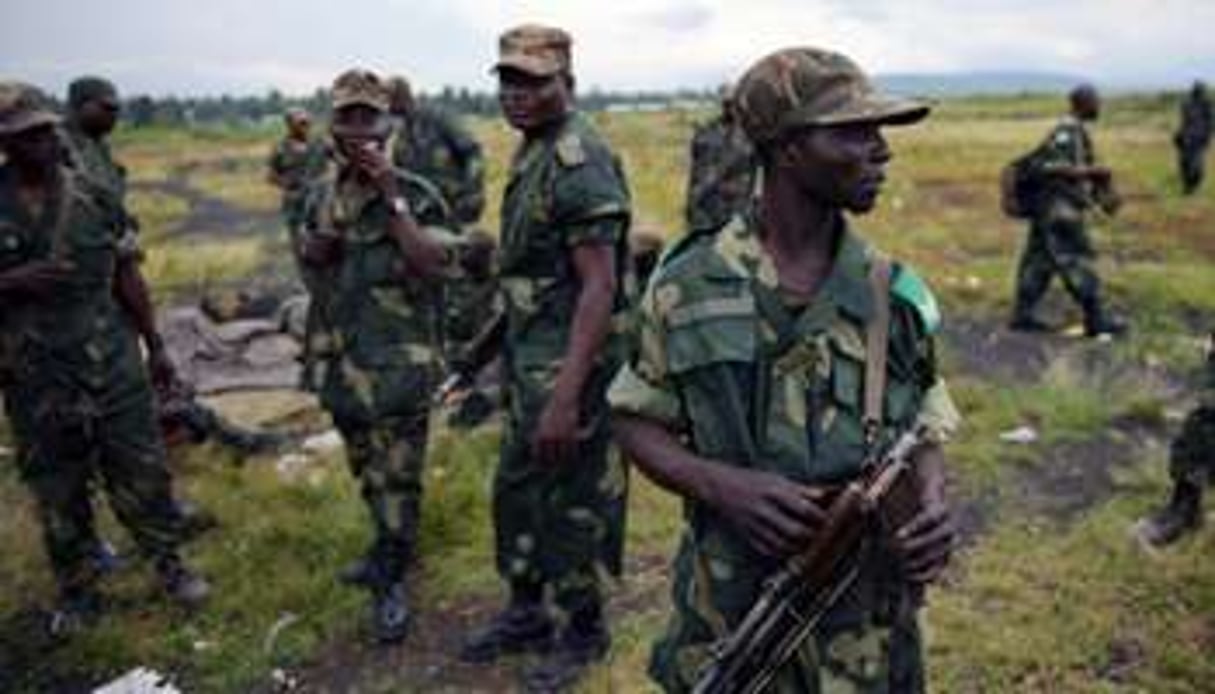 Des soldats congolais. © AFP