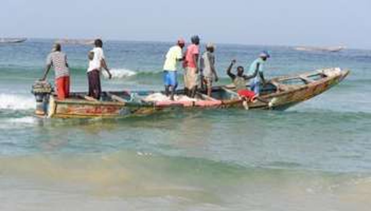 Des pêcheurs sénégalais. © AFP