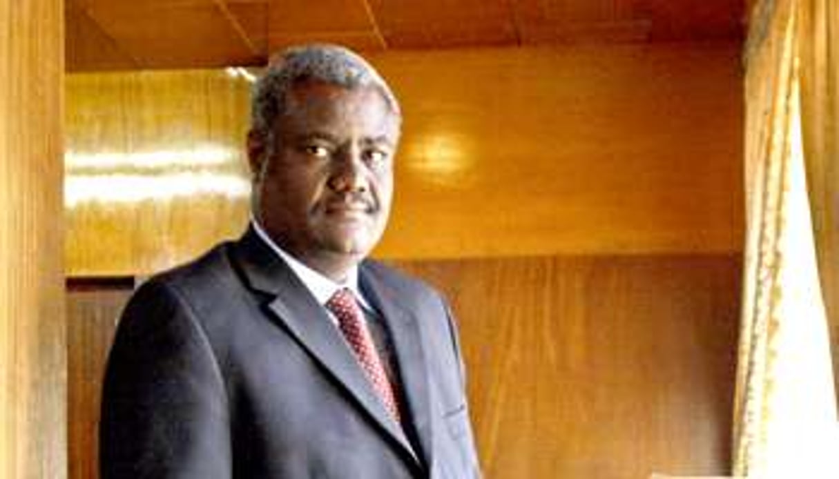 Moussa Faki Mahamat, chef de la diplomatie tchadienne. © Abdoulaye Barry pour J.A.