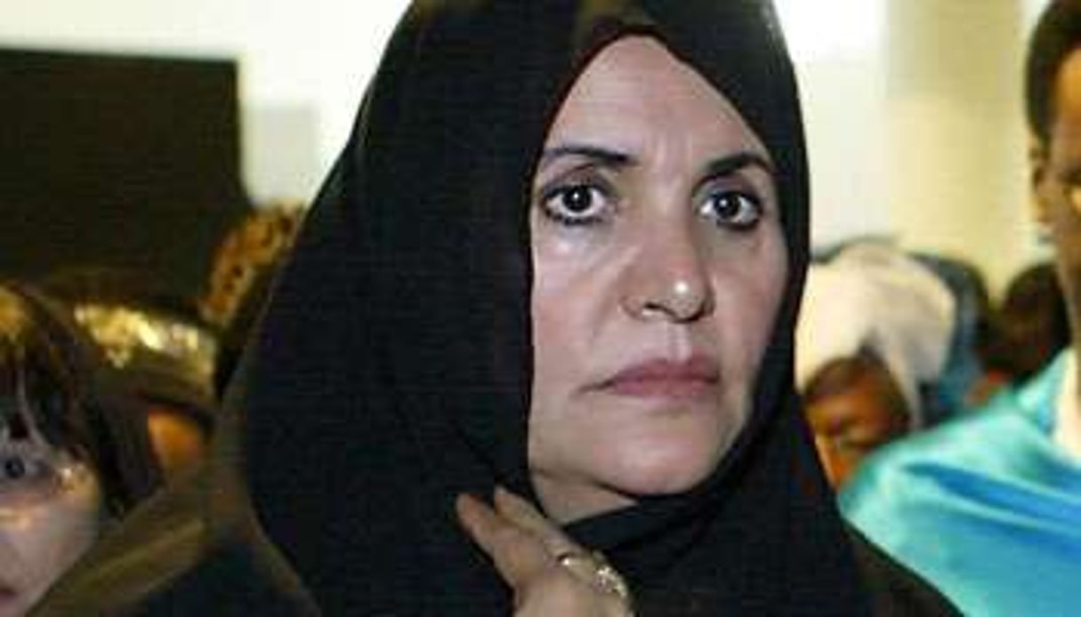 Safia Kaddafi ferait partie des réfugiés à Oman. © AFP
