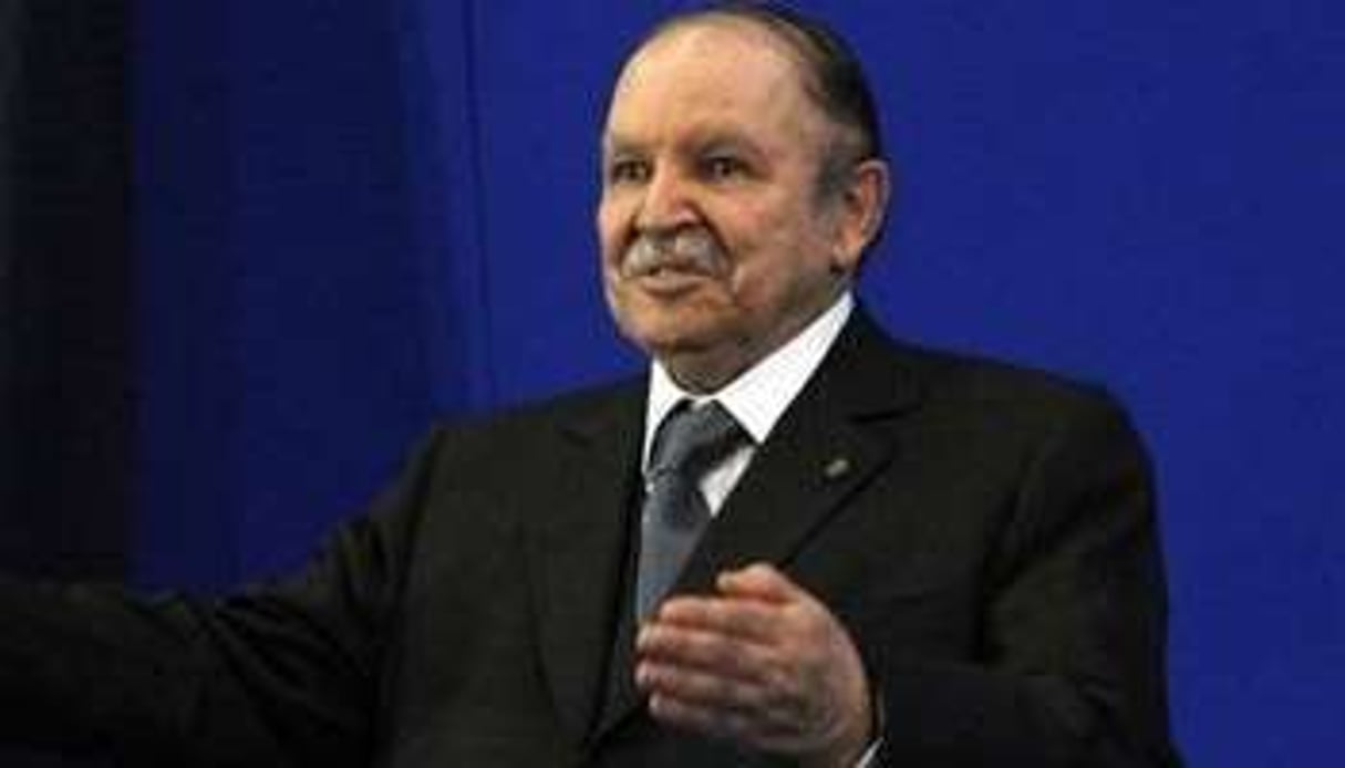 Abdelaziz Bouteflika, le 8 mai 2012 à Sétif. © AFP
