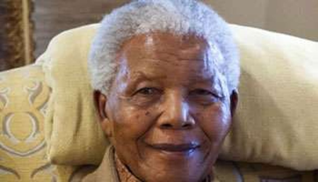 L’ancien président sud-africain Nelson Mandela, le 17 juillet 2012. © AFP