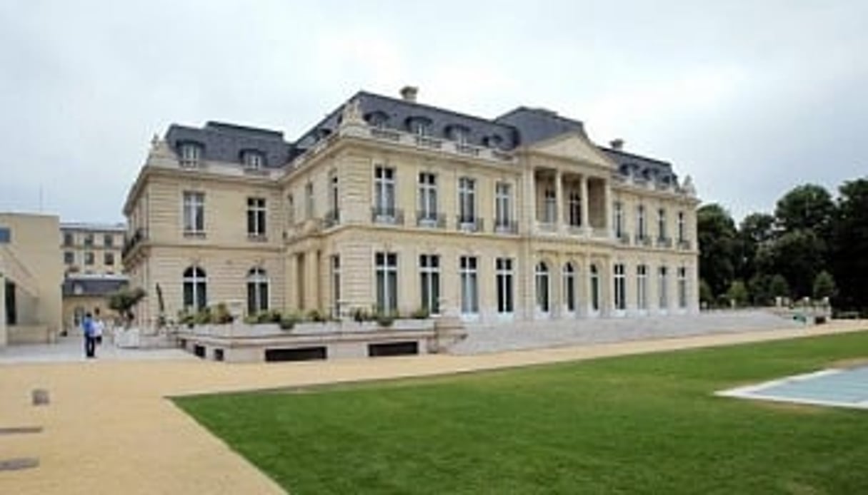 Le château de la Muette, siège de l’OCDE à Paris. © AFP