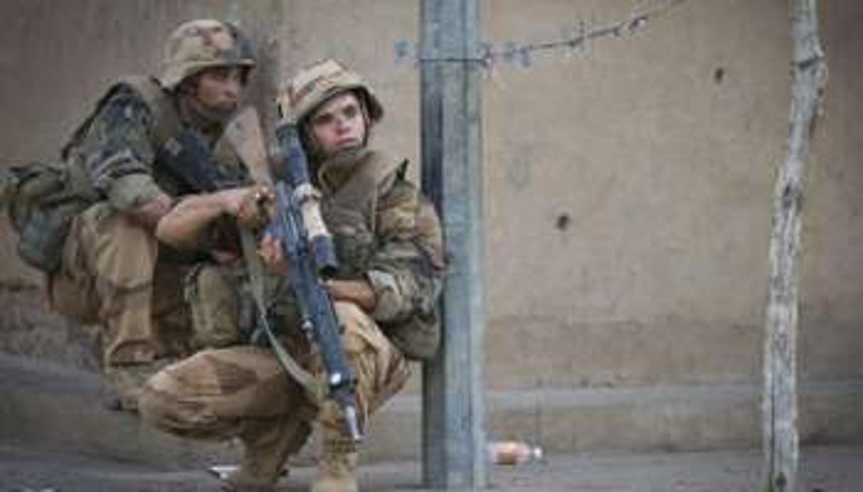 Des soldats français à Gao, le 13 avril 2013. © AFP