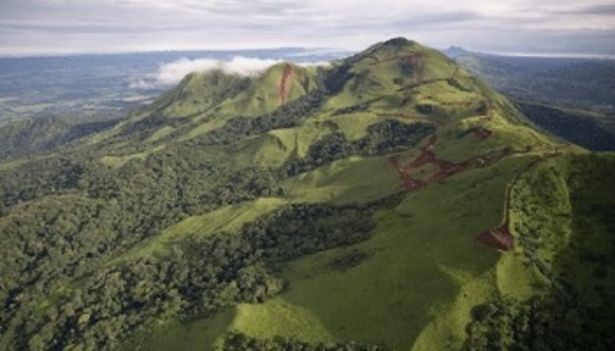 Les montagnes du Simandou, au coeur de cette affaire de corruption. © RioTinto