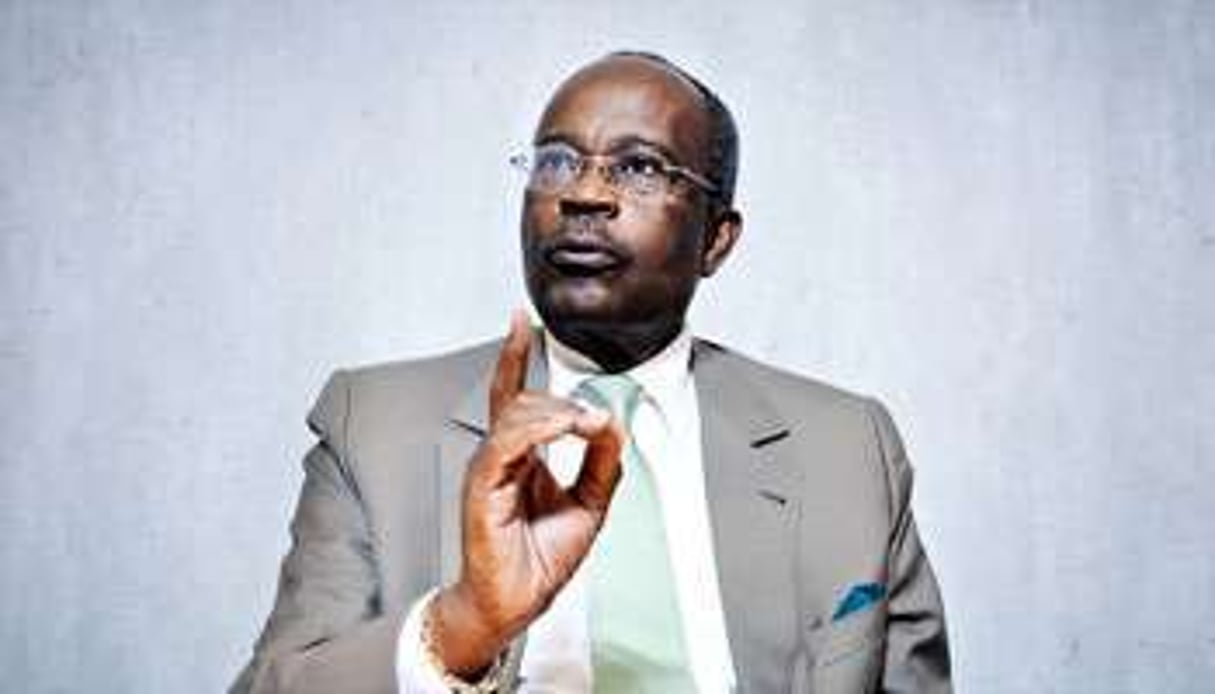 Casimir Oyé Mba, ancien Premier ministre d’Omar Bongo. © Vincent Fournier/J.A