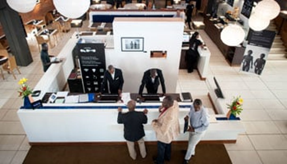 Selon son directeur, l’hôtel Onomo de Dakar accueille du grand patron européen au fermier peul. © Sylvain Cherkaoui/JA