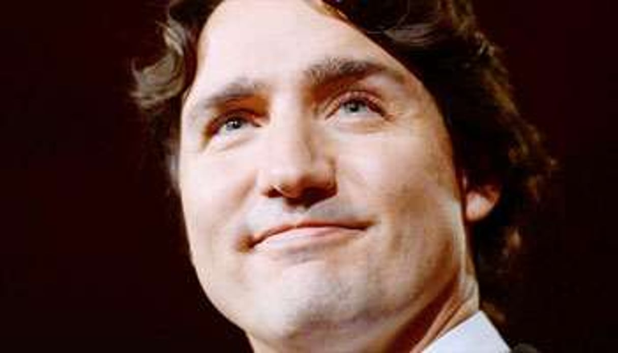 Le nouveau petit prince de la politique canadienne, à Ottawa, le 14 avril. © SIPA