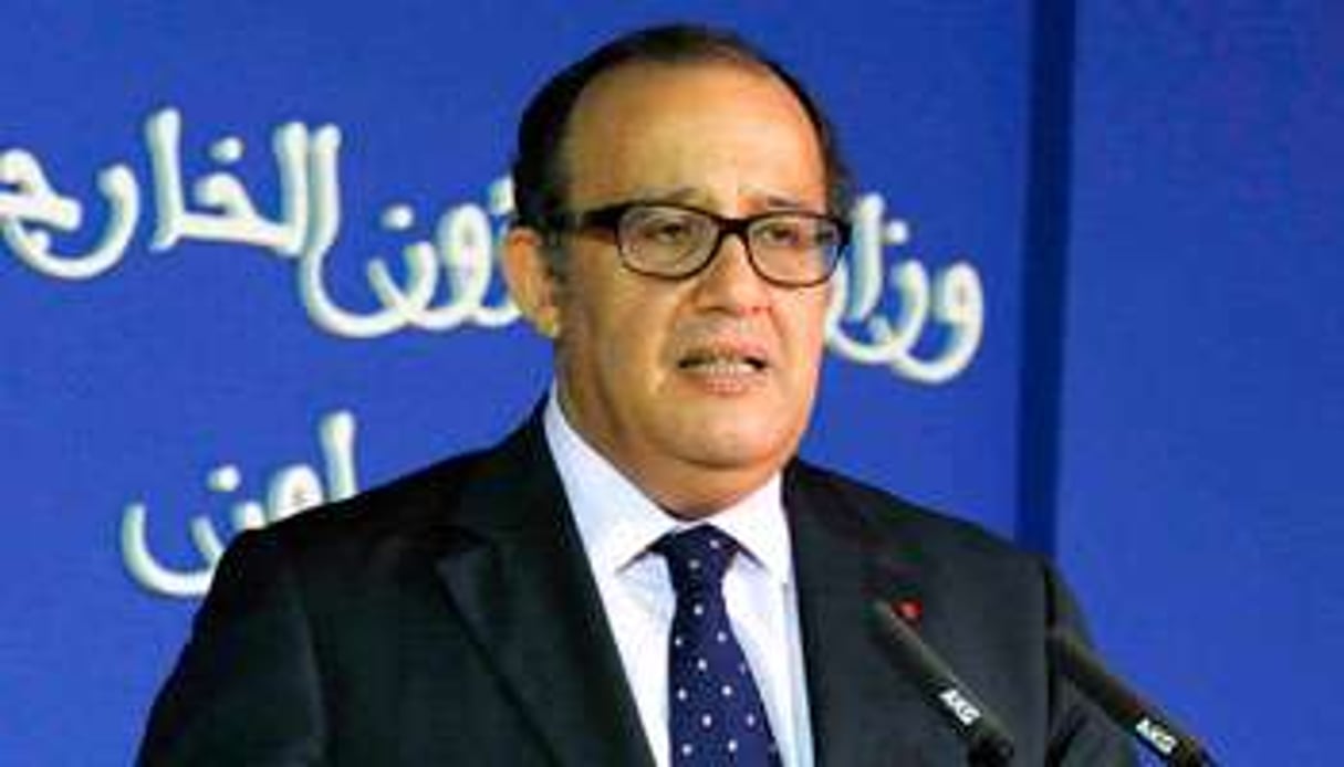 L’ancien chef de la diplomatie marocaine, Taïeb Fassi Fihri, à Rabat, en octobre 2011. © Abdelhak Senna/AFP
