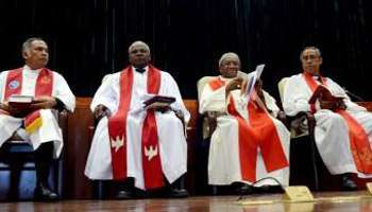 L’initiative a été menée par les chefs des 4 églises chrétiennes de Madagascar. © Bilal Tarabey/AFP