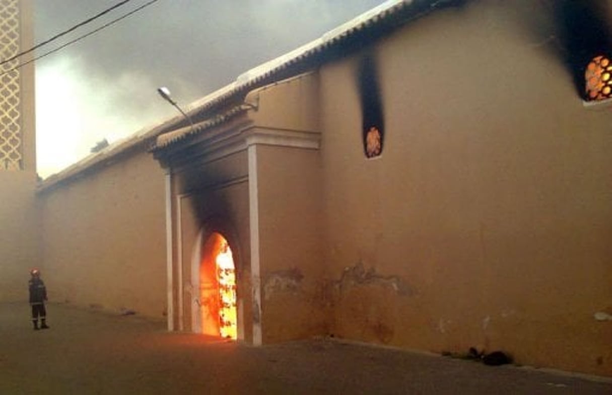 Maroc: une célèbre mosquée de la dynastie saâdienne détruite par un incendie © AFP