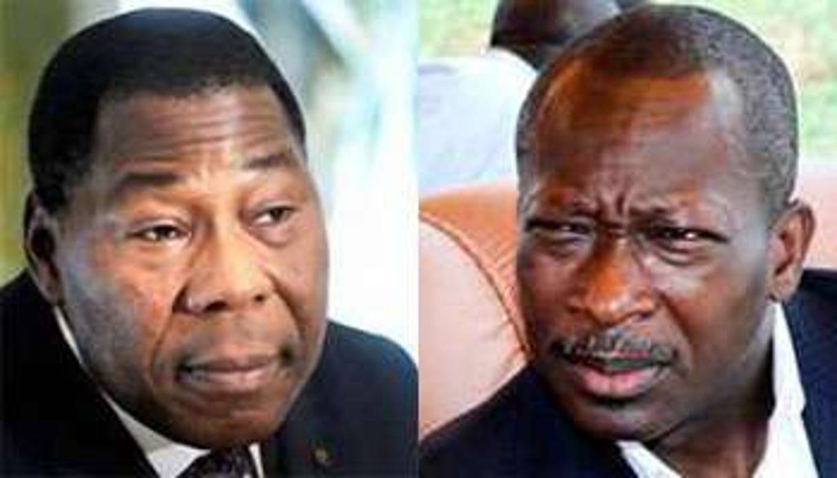 Boni Yayi et Patrice Talon. © AFP/Montage J.A.