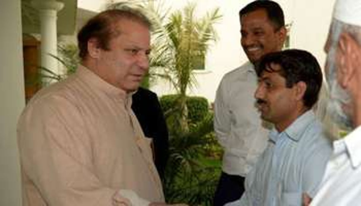 Nawaz Sharif le 12 mai 2013 à Lahore. © AFP
