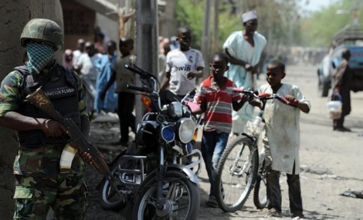 Nigeria: des habitants fuient l’offensive de l’armée contre les insurgés © AFP