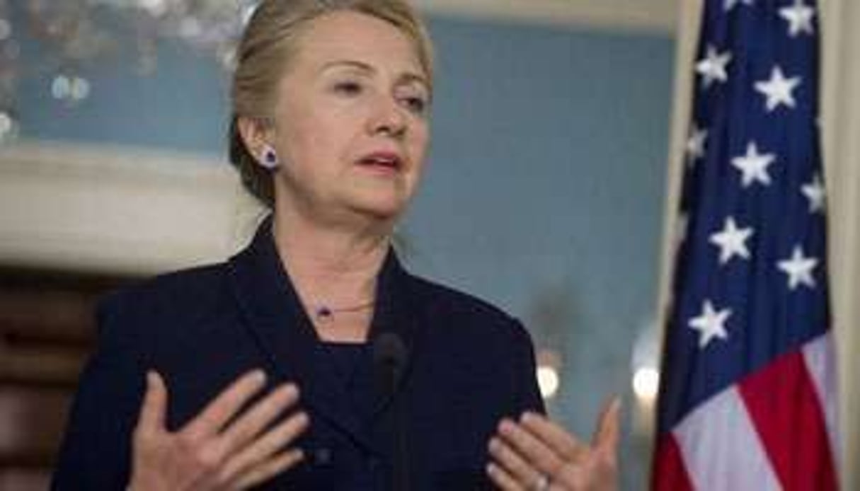 L’ancienne secrétaire d’État Hilary Clinton. © AFP