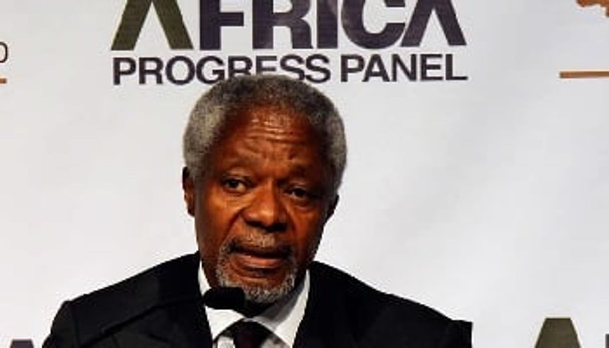 Kofi Annan est le président de l’Africa Progress Panel. DR