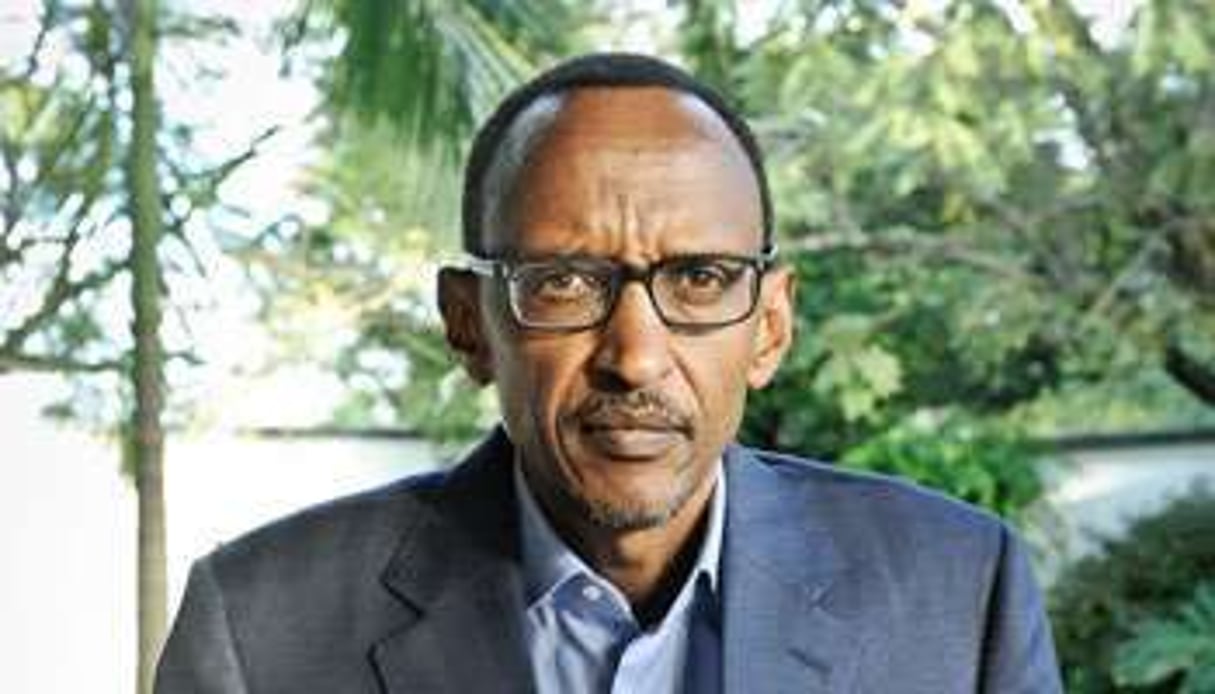 Le président rwandais à Kigali, le 10 mai 2013. © Vincent Fournier pour J.A.