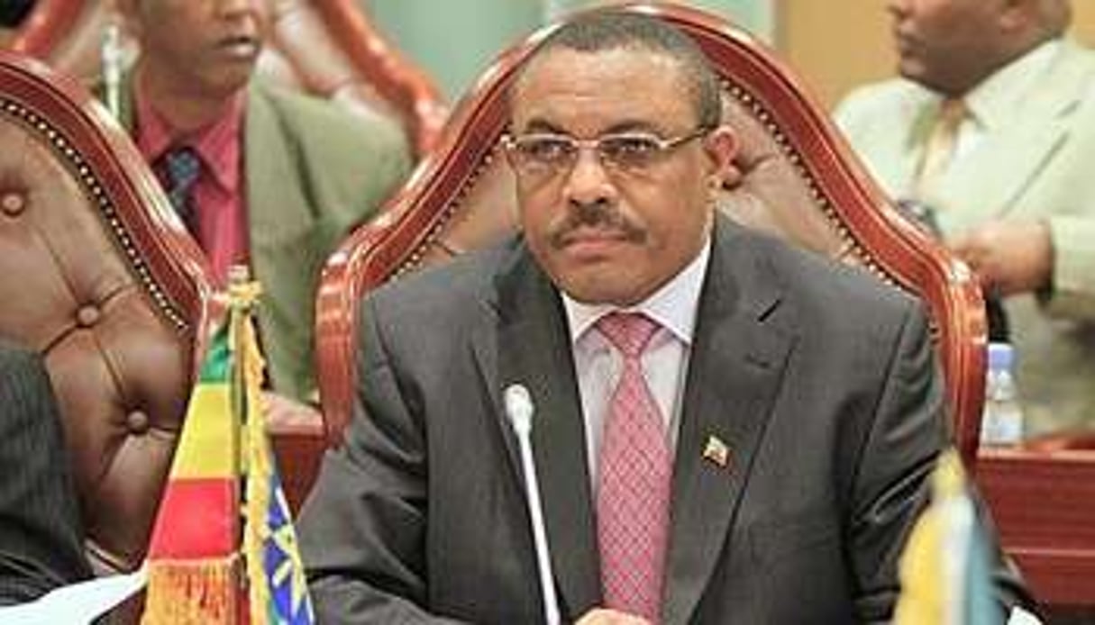 Le Premier ministre éthiopien, Hailemariam Desalegn. © AFP