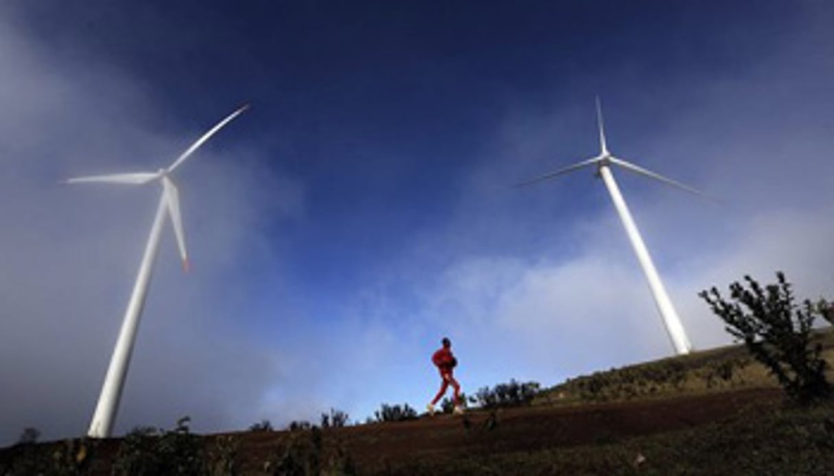 La production éolienne demeure marginale au Kenya © AFP