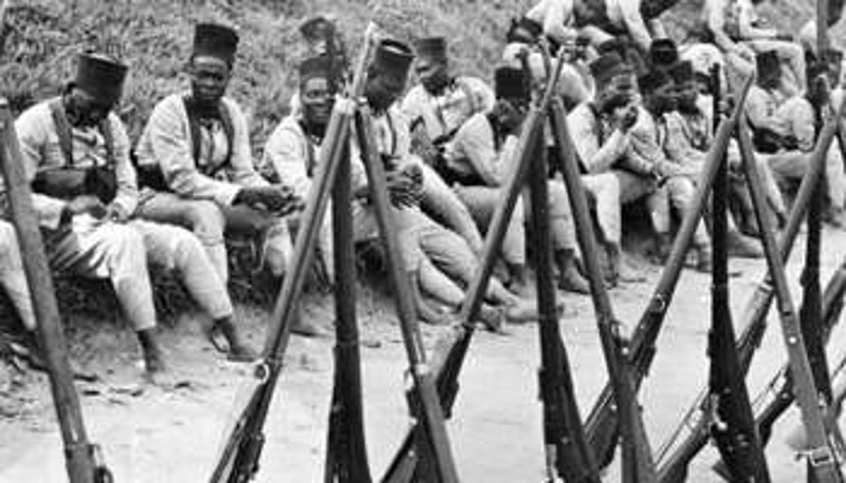 Des tirailleurs sénégalais pendant la IIe guerre mondiale. © Musée Ordre et Libération