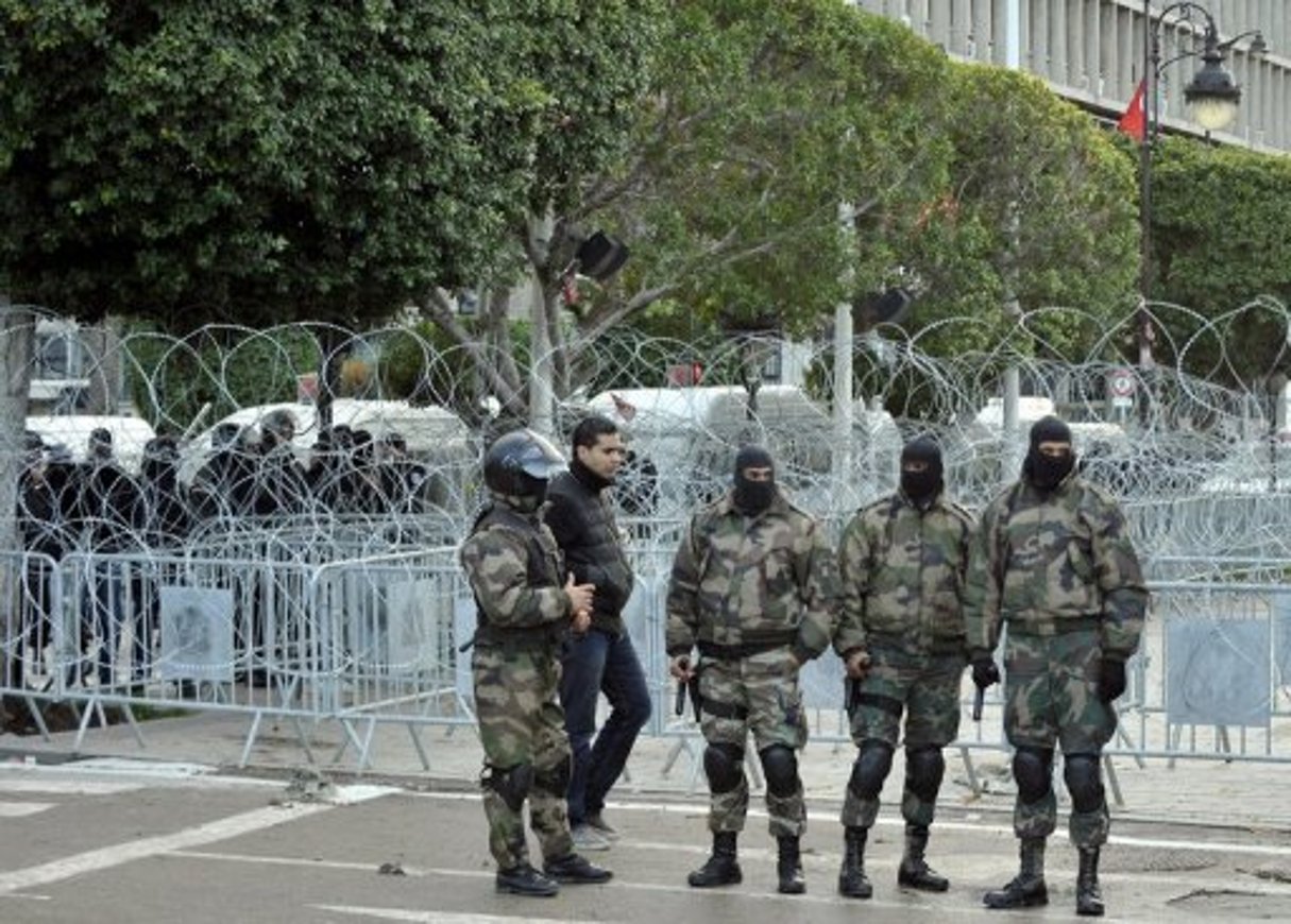 Tunisie: le rassemblement d’une milice pro-Ennahda interdit © AFP