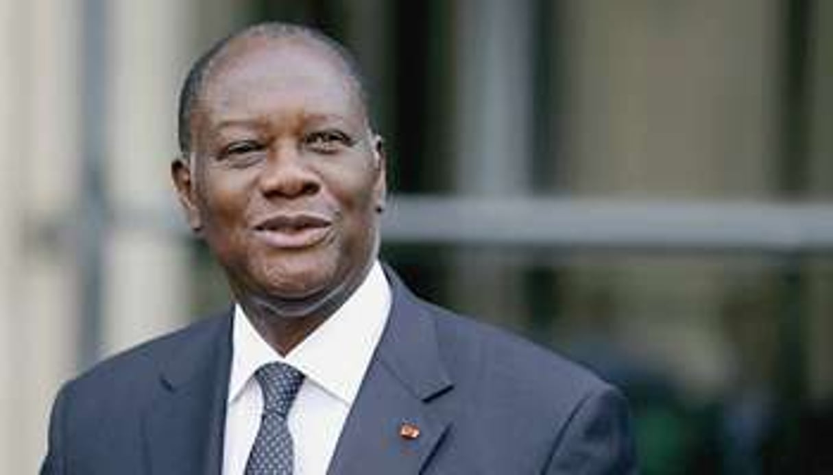 Le président ivoirien le 5 octobre 2012 à Paris. © AFP