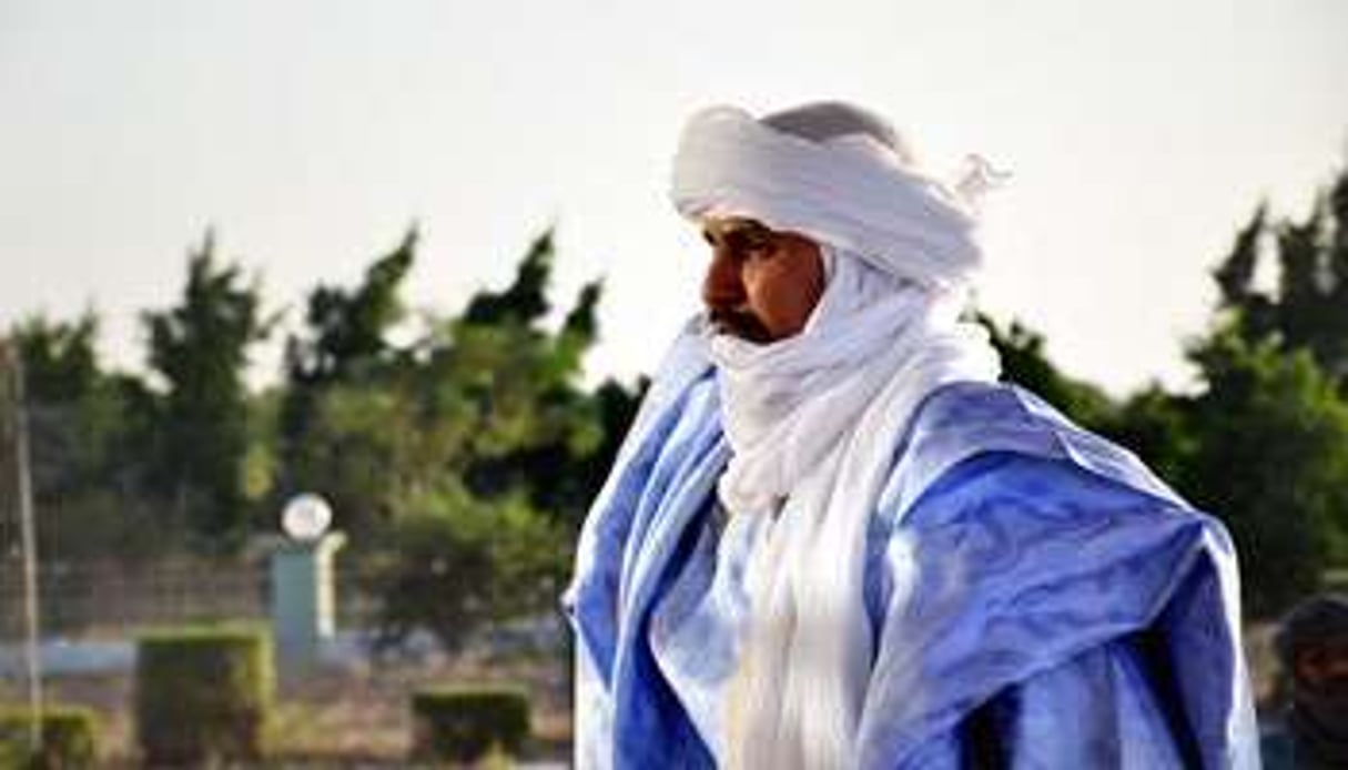 Alghabass Ag Intalla, le fils et successeur désigné du patriarche des Ifoghas. © Ahmed Ouoba/AFP
