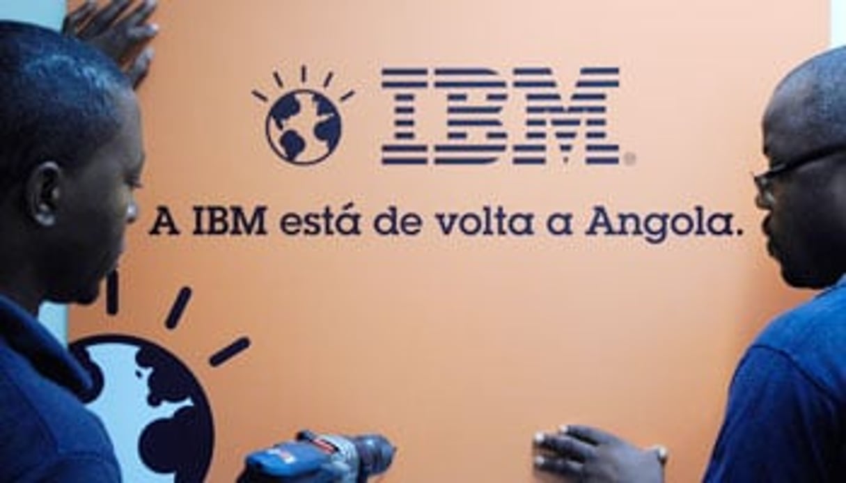 IBM a multiplié ses implantations sur le continent, passées de 4 à 20 entre 2006 et 2012, et opère désormais dans plus de 45 pays africains. © AFP