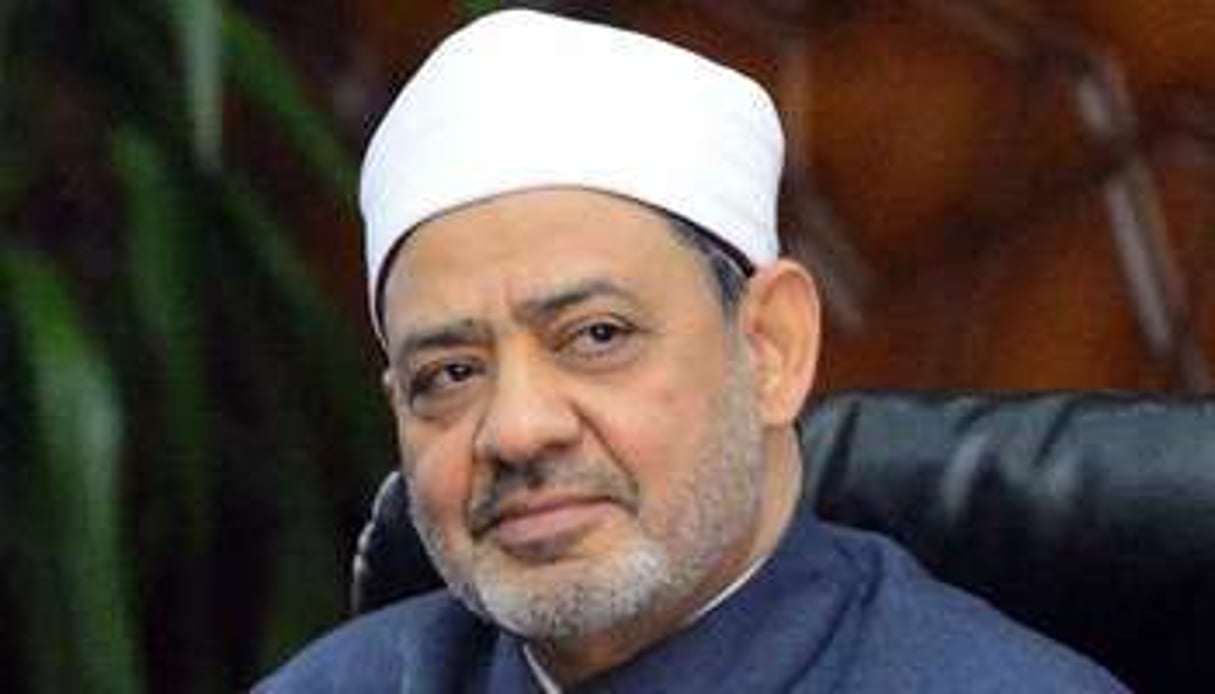 Le grand imam d’Al-Azhar Ahmed al-Tayyeb le 5 février 2013 au Caire. © AFP