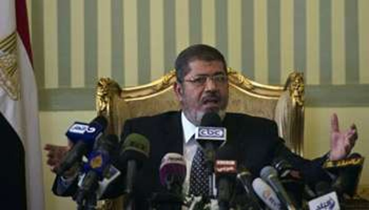 Le président égyptien Mohamed Morsi, le 22 mai 2013 au Caire. © Khaled Desouki/AFP