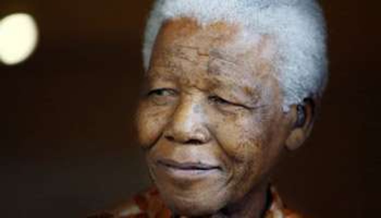Nelson Mandela, le 26 octobre 2005 à Johannesburg. © Gianluigi Guercia/AFP