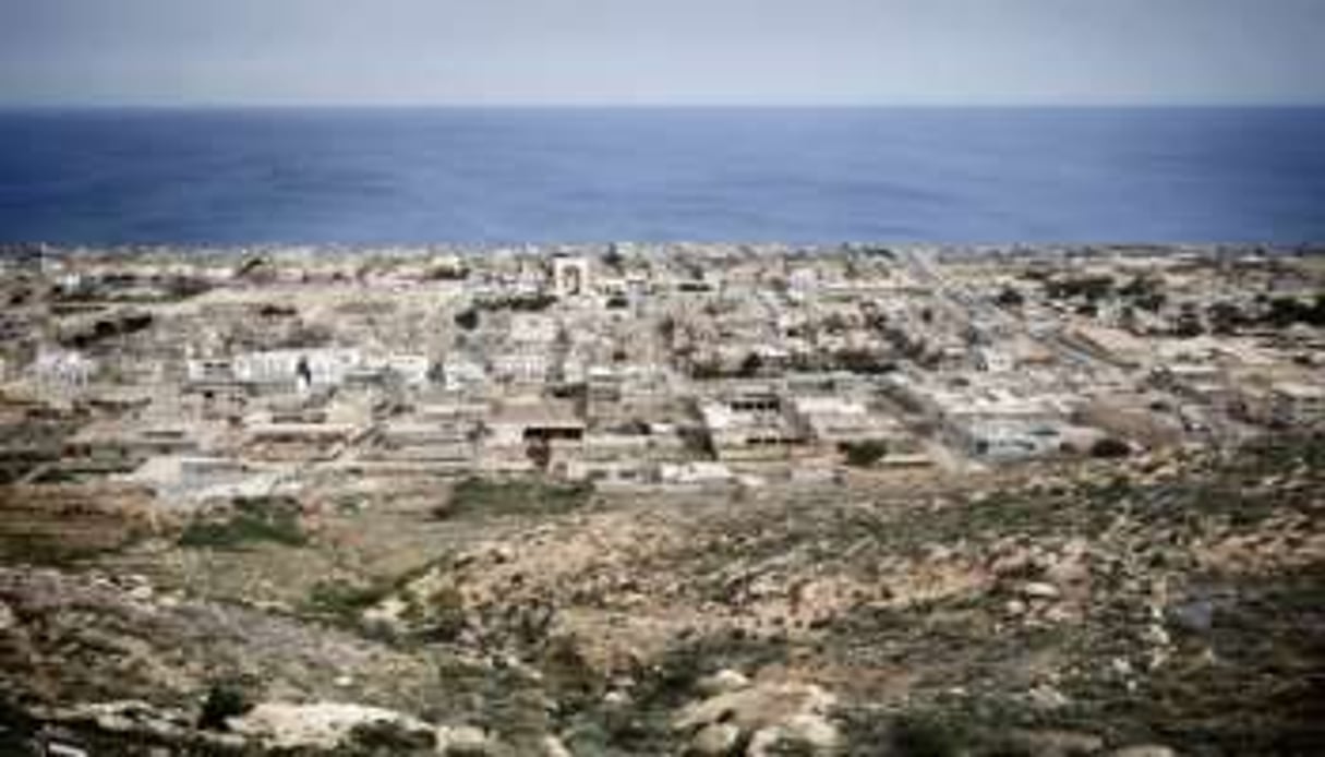 La ville de Derna, dans l’est de la Libye, le 15 mars 2011. © AFP