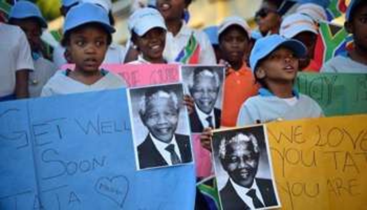 Des enfants sud-africains, le 15 juin 2013 à Johannesbourg. © AFP