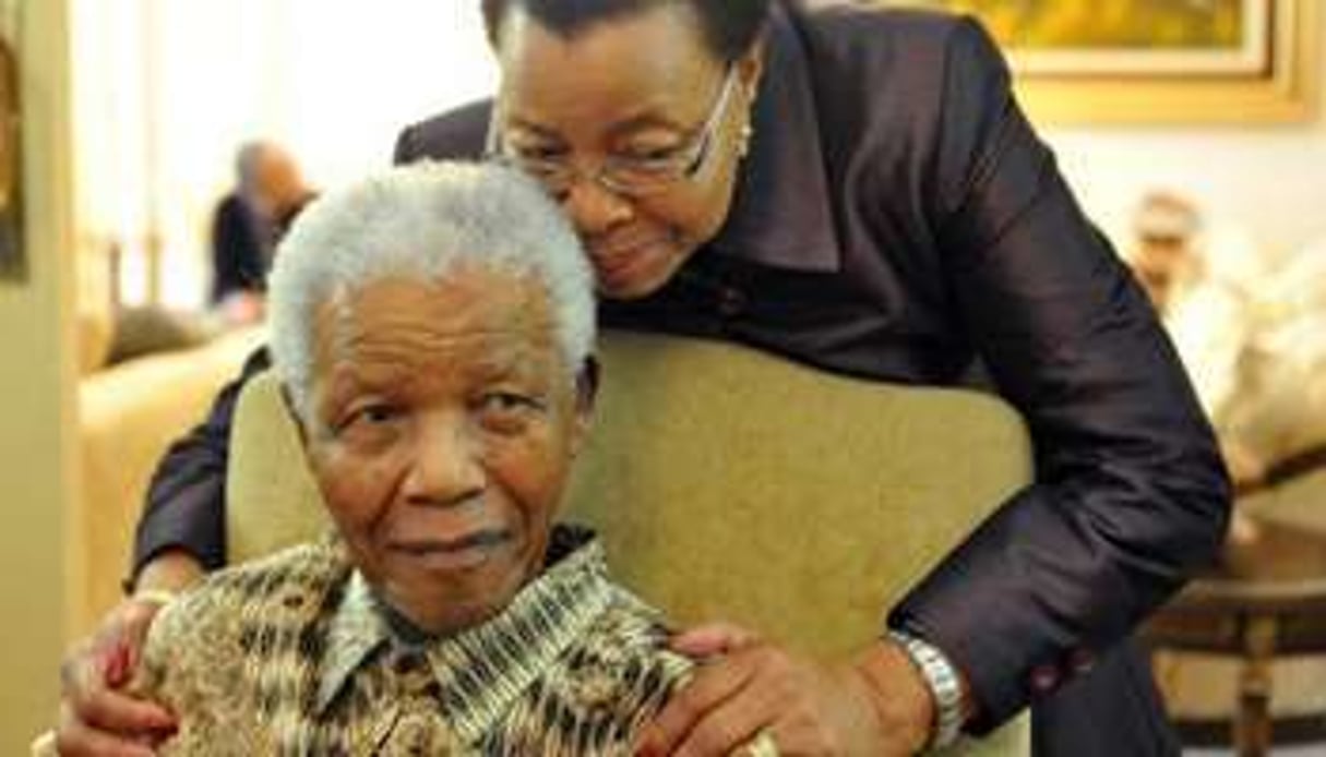 Graça Machel est la troisième épouse de Nelson Mandela. © AFP