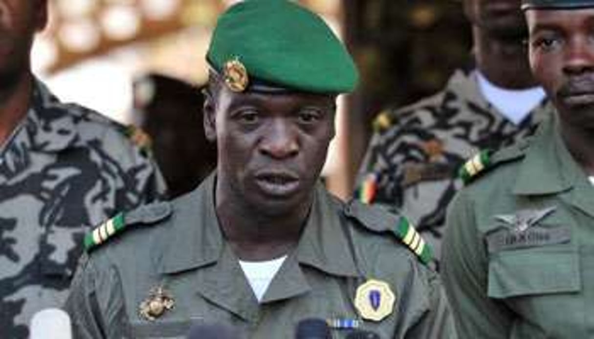 Le capitaine Sanogo. © AFP