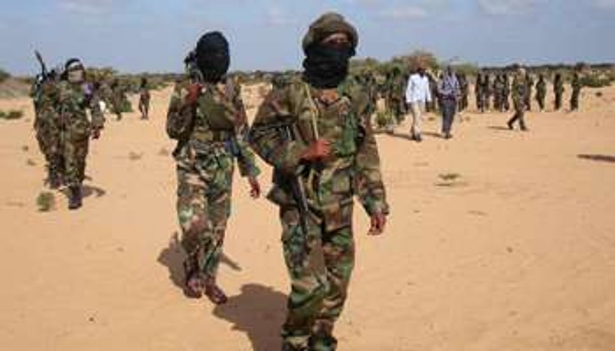 Des insurgés islamistes somaliens shebab. © AFP